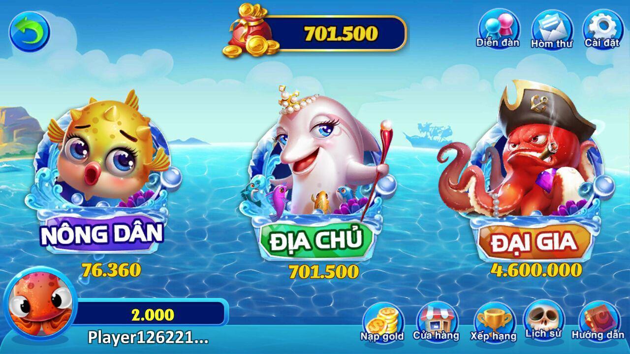 Hướng dẫn cách chơi bắn cá nhân ngư cơ bản cho người mới